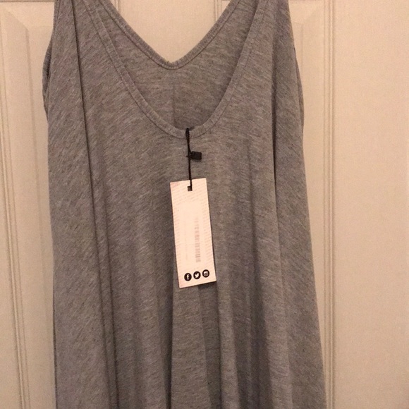 Plain Gray Dress - Picture 2 of 2